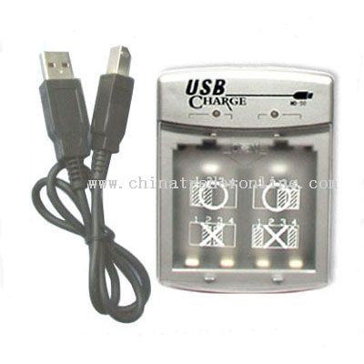 USB battery charger from China