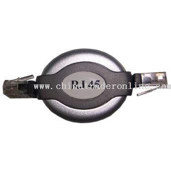 RJ45 to RJ45 Retractable Cable