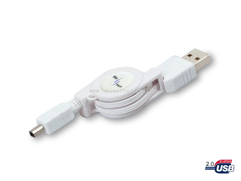 USB A M-MINI USB 4p BM Cable