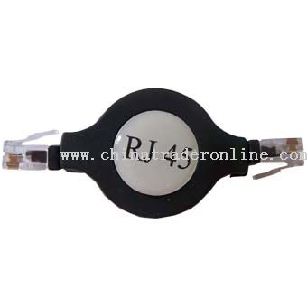 Retractable RJ45 Ethernet Cable