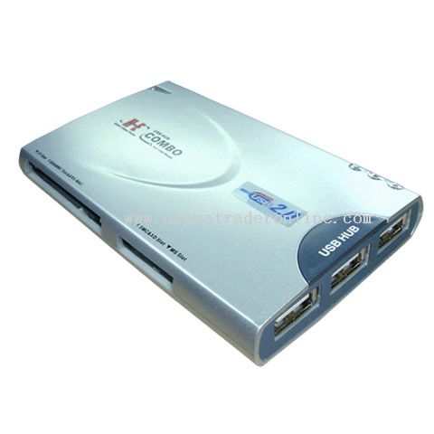 2.0 19 in 1 Combo Card Reader