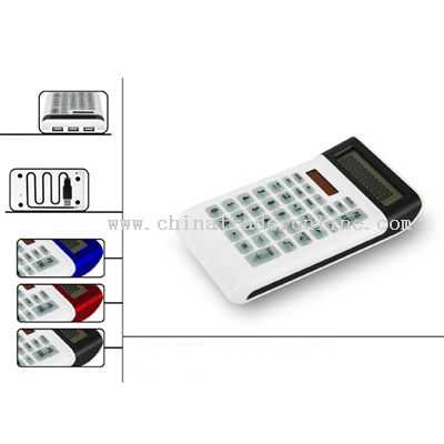 USB HUB with Mini Keyboard Calculator