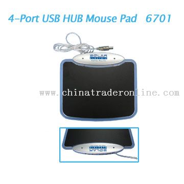 4-Port USB HUB Mouse PAD