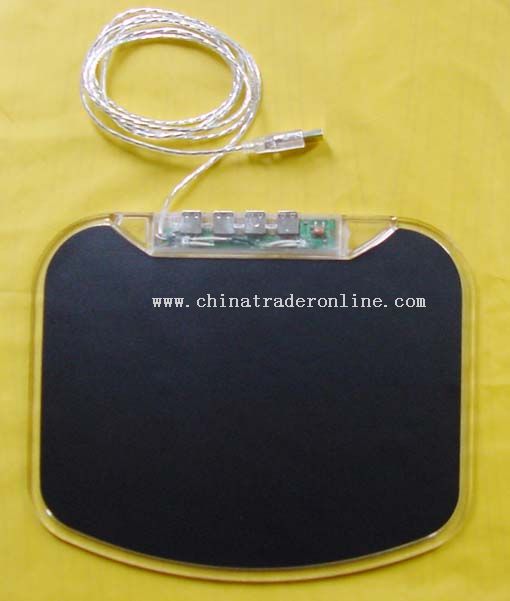 Flash USB HUB Mouse pad from China