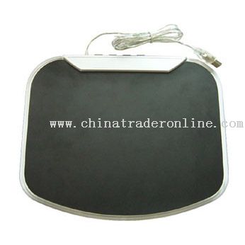 Mouse pad with 4-Port USB Hub from China