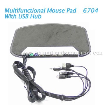 Multifunctional Mouse PAD with USB Hub from China