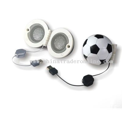 USB Mini Football Speaker from China