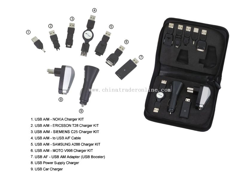 Multi-function USB Charger pack from China