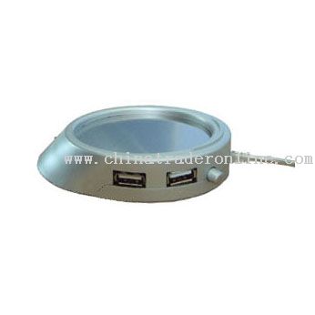 USB Cup Warmer With USB Hub