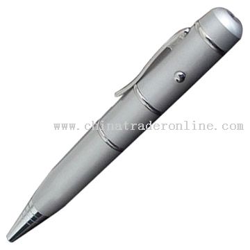 USB Flash Disk with pen from China