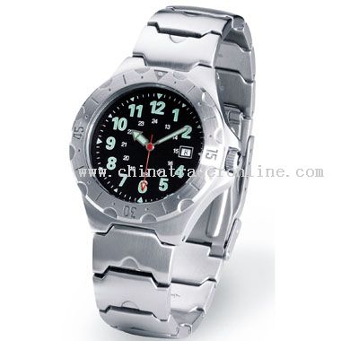 Brushed silver Watch