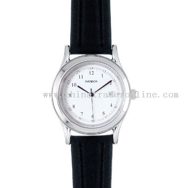 Shiny silver Classic Watch