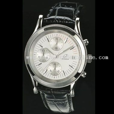 Shiny silver Watch