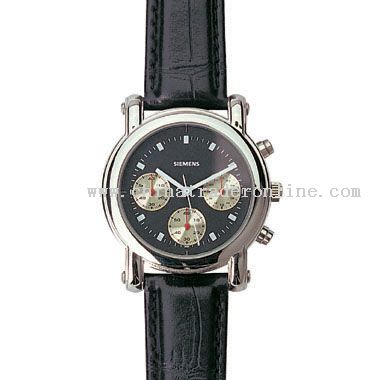 shiny silver Classic Watch