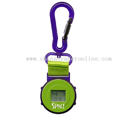 Jumbo digit LCD keychain