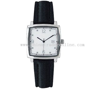 Shiny silver Gents Watch from China