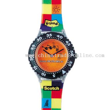 transparent Plastic Watch from China