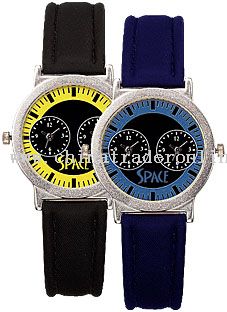 QA Metal Dual-Time Watch from China