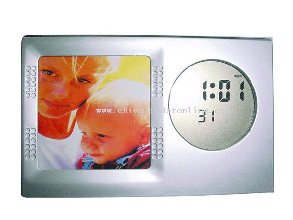 Calendar with Clock with Photo Frame from China