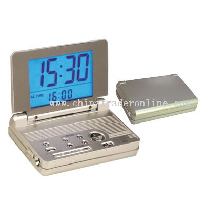 Travelling Clock & Calendar from China