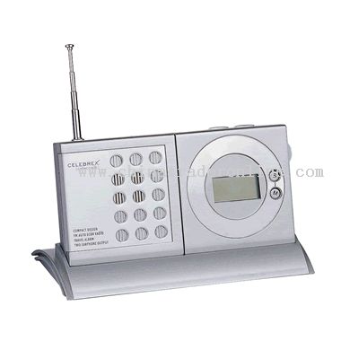 multi function timer with radio