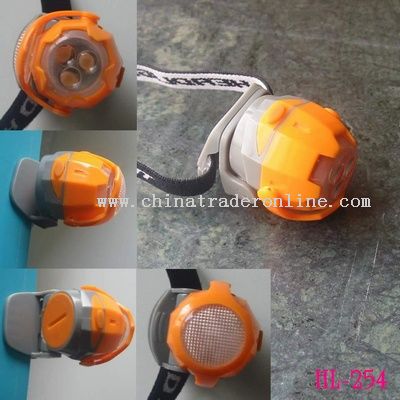 Focus 3LED Headlamp Revolving Key from China