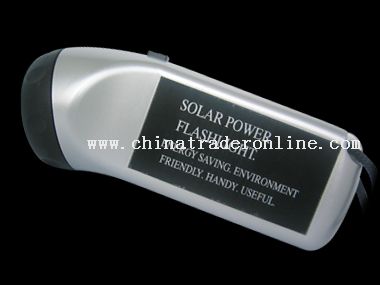 Solar Power torch from China