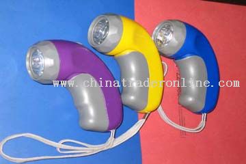 three LED light Environment-protecting Flashlihgts from China