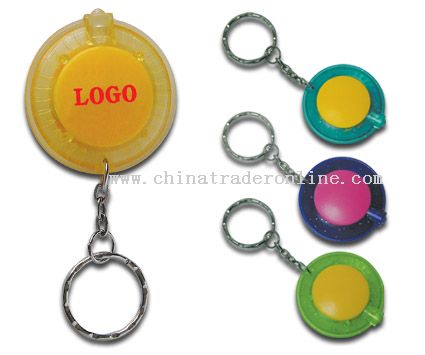 UFO disc keyring light