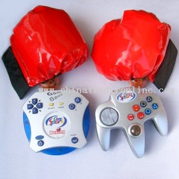 Interactive Boxing With Wireless Joypad