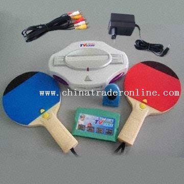 Play PingPong games in front of the TV