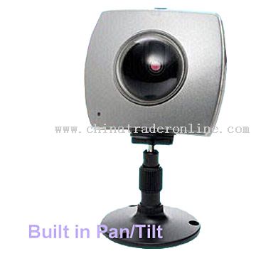 Network Camera with Built-in Remote Pan / Tilt from China