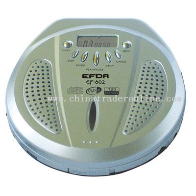 PORTABLE VCD/CD/MP3 WITH INBUILT SPEAKER from China