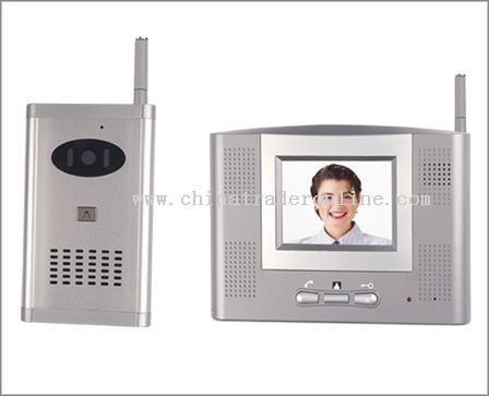 2.4GHz Wireless Vedio Doorbell from China