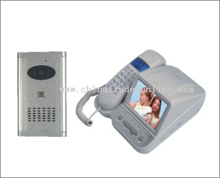 Video doorbell with CID telephone from China