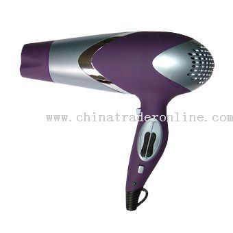 Rubberize handle HAIR DRYER from China