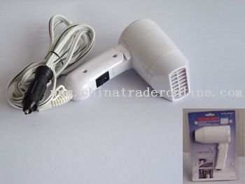 12V DC travel Hair Dryer