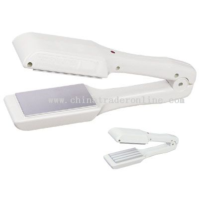 PTC heating plate straightening or curing Hair Crimper/Straightner