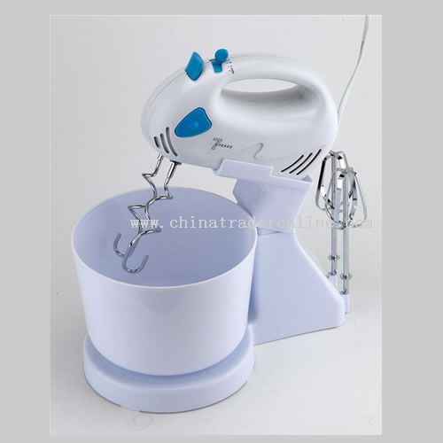 Handmixer with bowl