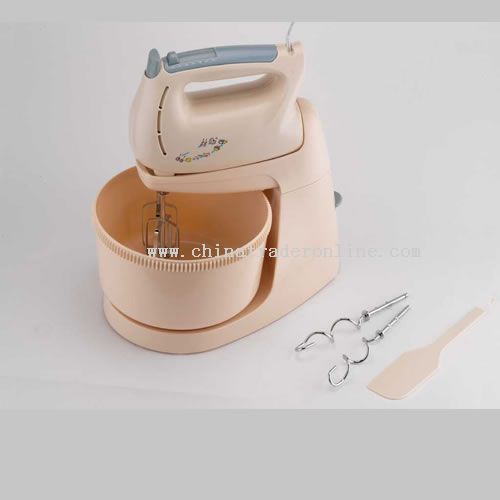 Handmixer with rotary bowl from China