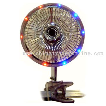 Car Fan with LED from China