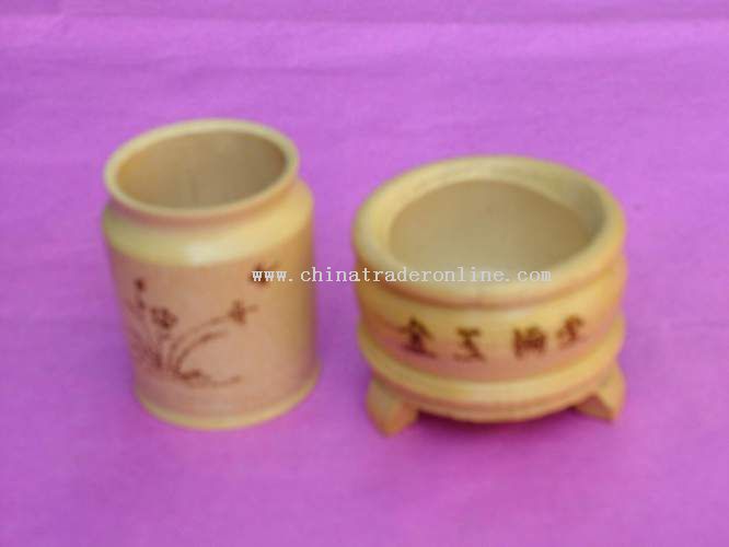 Bamboo Ashtray from China