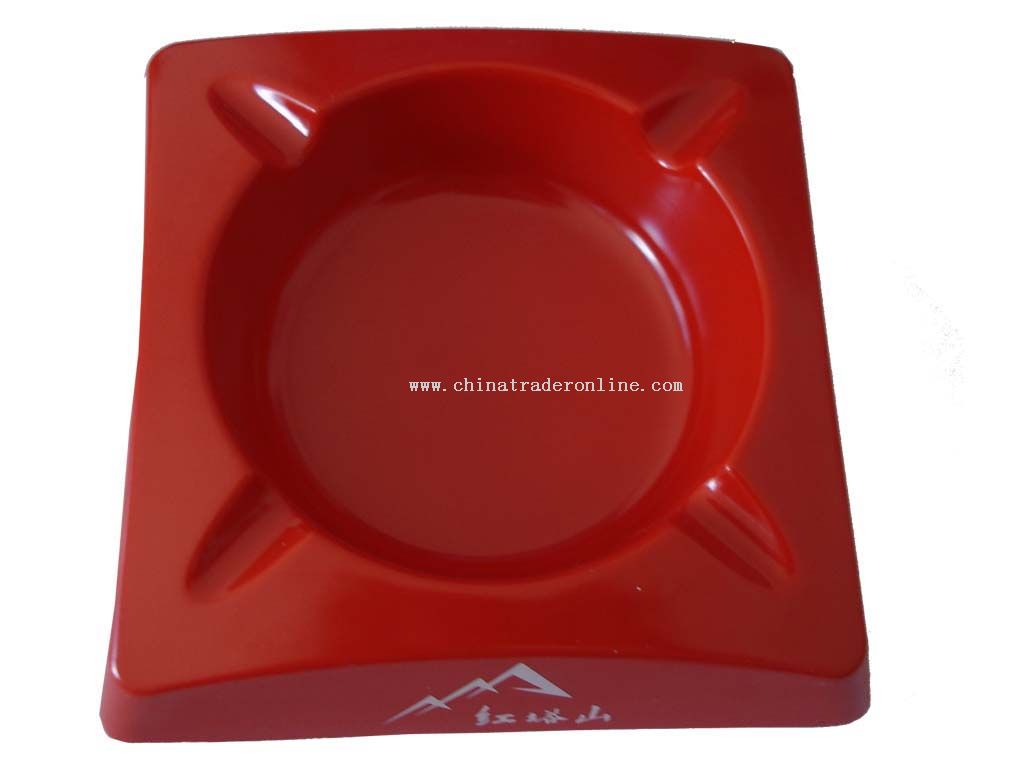 Big Square Melamine Ashtray from China