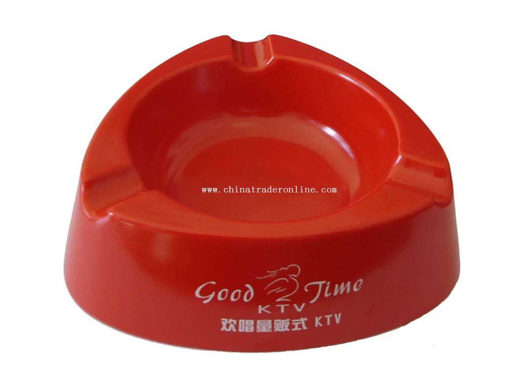 Triangular Melamine Ashtray from China