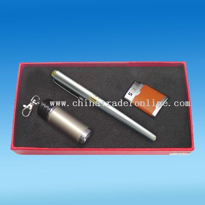 Portable Keychain Ashtray with Pen Gift Sets from China