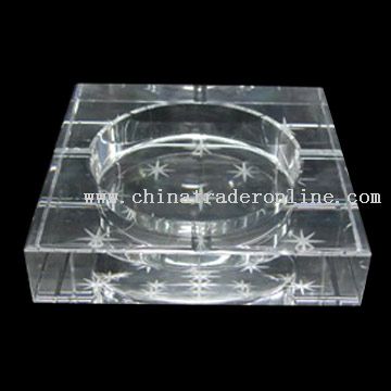 Crystal Ashtray from China