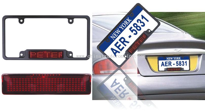 LED Car Frame from China