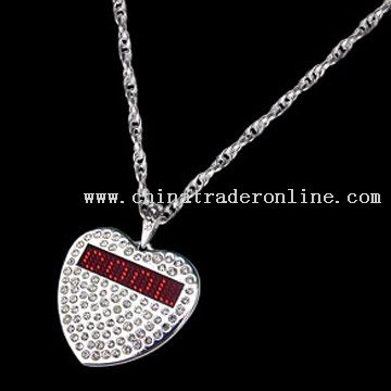 LED Heart Pendent