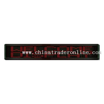 LED Indoor Moving Sign (Two Lines) from China