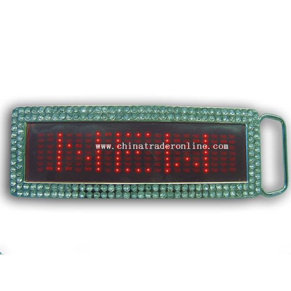 LED Name Card from China